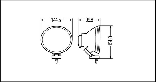Hella 1f4 007 893 - 007, 893-871