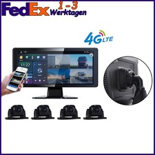 10.36" Monitor DVR Driving Video Recorder Touch Screen GPS AI for RV Truck Bus