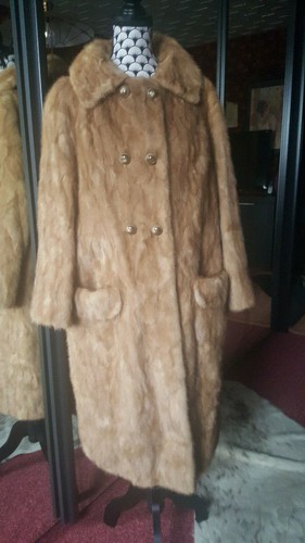 Manteau vison veritable - manteau,