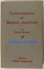 Convenances et Bonnes