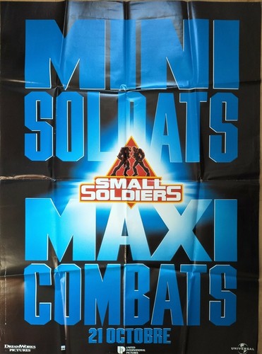 Affiche cinéma small soldiers - affiche,