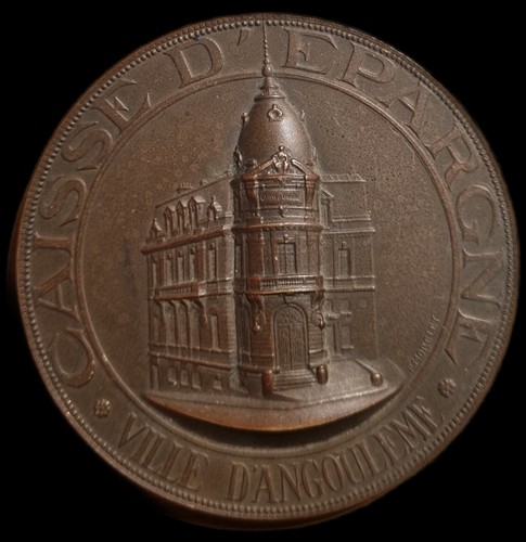 Médaille caisse épargne - médaille, d'épargne