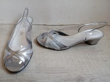 Escarpin  Azurée - gris & transparent - T  6 - 39-39,5 - Neuf jamais mis 