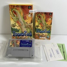 SNES Dragons Earth Boîte