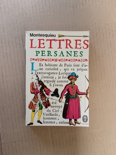 Montesquieu lettres persanes - -,