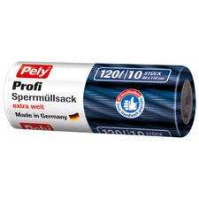Pely Professionnel Sperrmüllsack Extra Large 80 X 110 CM 120 Litre 10 Pièce