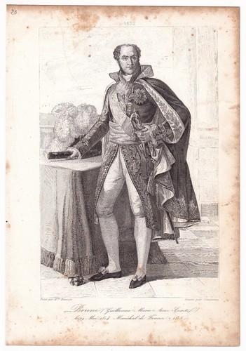 Maréchal brune napoléon - maréchal,