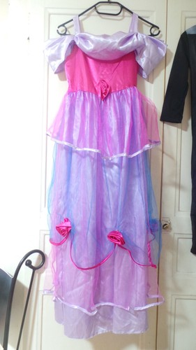 Robe rose deguisement - robe,