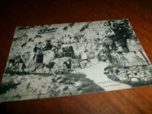 Ancienne carte postale dieppe - postale,