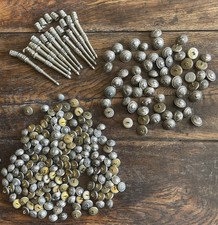 Lot 6 Boutons Gendarmerie