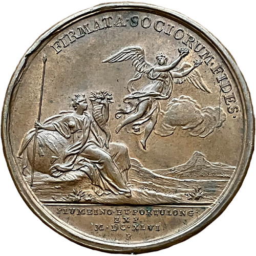 Médaille louis xiv prise - prise, de
