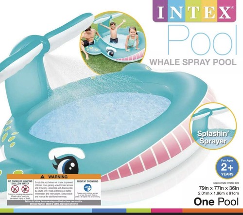 Intex whale spray pool - spray, 57440ep