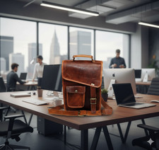 13 sacoche en cuir composé