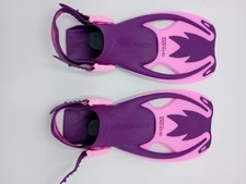 Palmes Cressi Rocks Kid roses réglables S M pour enfants premium