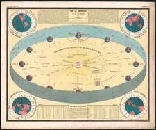 1858 rare carte lithographie - 1858,