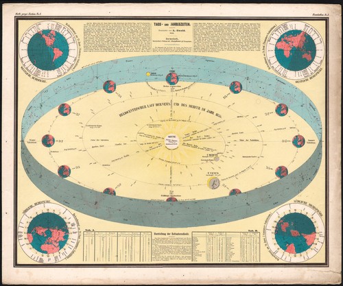 1858 rare carte - carte, lithographie