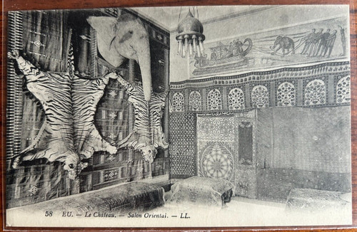 Cpa chateau salon - cpa, 76