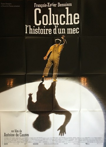 Affiche cinéma coluche - coluche,