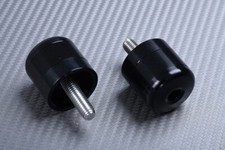Paire D'Embouts de Guidon Noir Ø 31 mm KAWASAKI Z750 Z 750 2004-2006