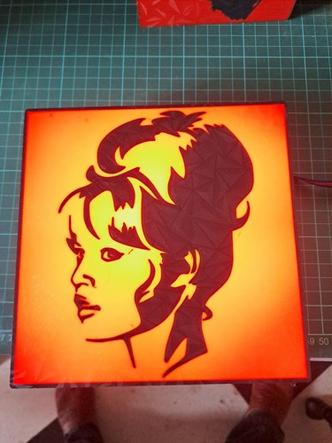 Brigitte bardot lampe lightbox - bardot,