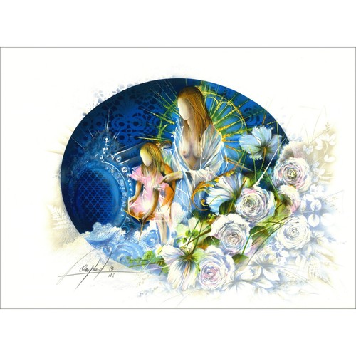 Poulet raymond lithographie - raymond,