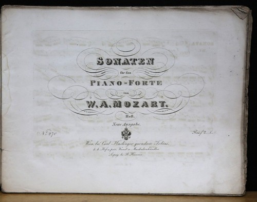Mozart sonatas pour - le, /