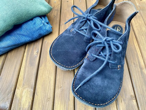 Clark artisan daim - bleu, marine