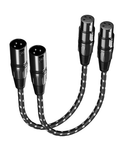 Short xlr cables 1ft - short,