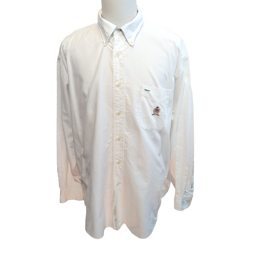Chemise tommy hilfiger blanche - hilfiger,