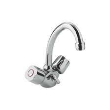 Robinet Mélangeur de Lavabo Bec Haut HAMMEL Senso Classic Chromé - 3801-1