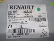AUTORADIO  RECEPTEUR RENAULT CLIO IV  281154500R  2566039