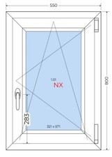 Fenêtre pvc double - , vitrage