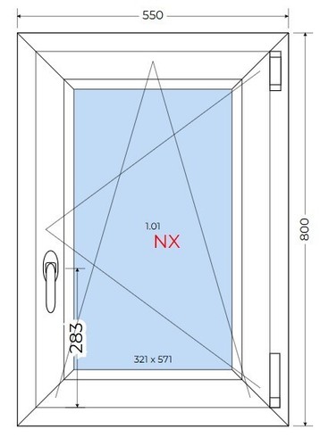 Fenêtre pvc double - , vitrage