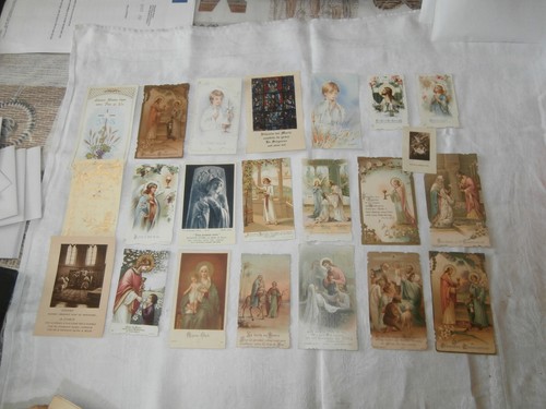 Lot images pieuses - images,