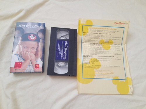 Video vhs promotionnel walt - k7,