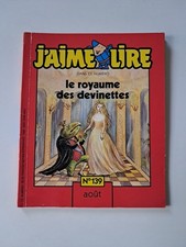 Rare ANCIEN J’AIME LIRE N°139 - Le Royaume des Devinettes - Août 1988
