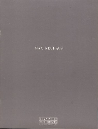 Max neuhaus - neuhaus,