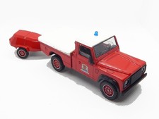 Land Rover Pick Up + Motopompe Pompiers SOLIDO