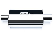 Silencieux ovale universel d'échappement sport en acier inoxydable FMIC.Pro 3...