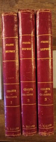 1851 1855 chants - et, chansons