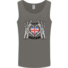 J'Aime La Grande-Bretagne Drapeau Union Jack UK Débardeur Pour Homme