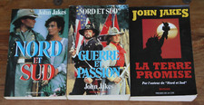 JOHN JAKES - LOT DE 3 LIVRES -