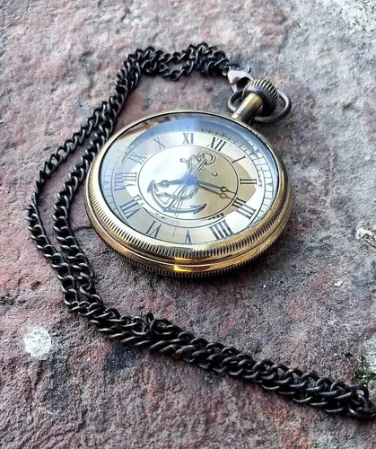 Ancienne horloge poche en - de,