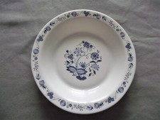 1 PLAT ROND  CREUX AVEC REBORD