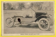 Format CPA Rare France VOITURE CHASSIS FORD TORPEDO et Prix des AUTOMOBILES