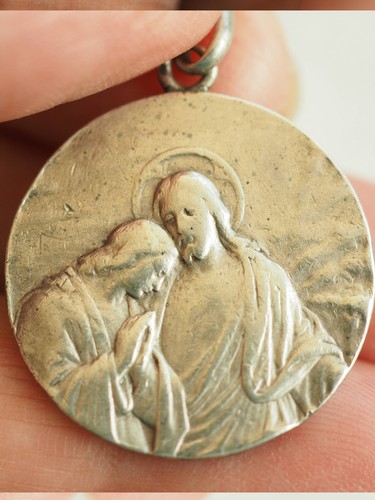 Medaille religieuse ancienne - religieuse,
