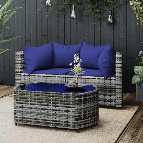 Salon jardin avec coussins - de,