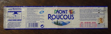 étiquette eau minérale grand