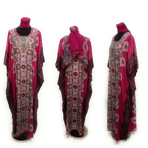 Coupe ample tunique caftan - coupe,