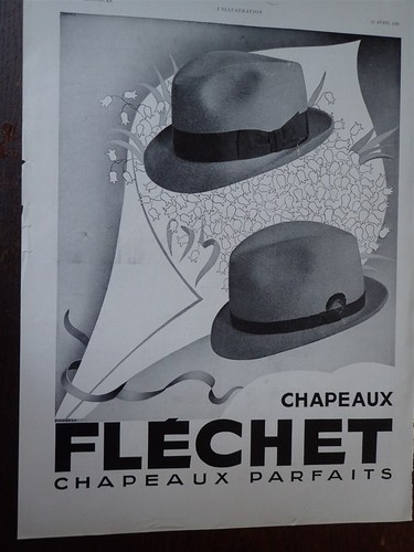 Chapeau flechet cafe - +, du